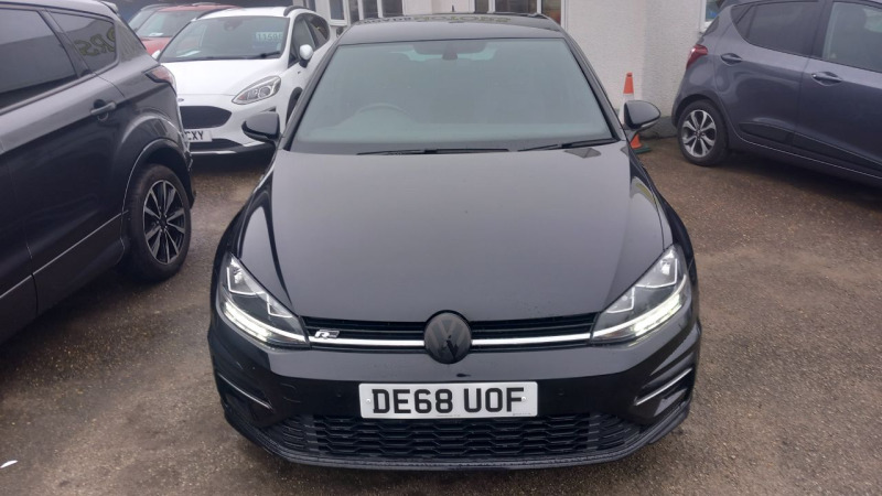 Volkswagen Golf 1.5 Tsi Evo 150 R-line - 2018 68 DE68UOF Black #2