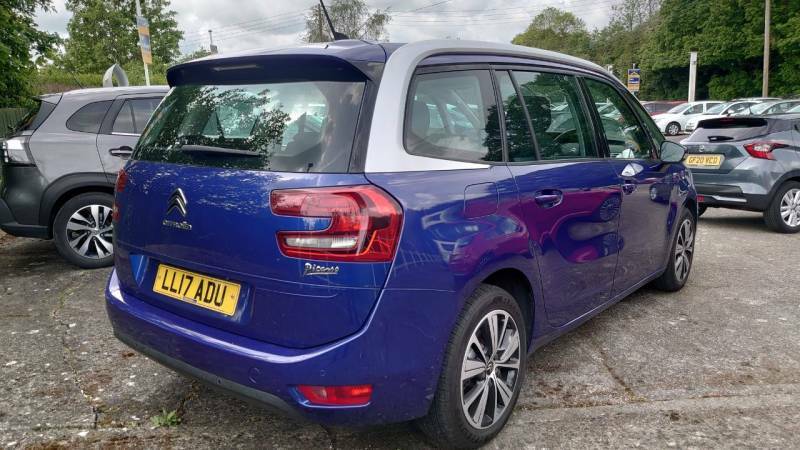 Citroen Grand C4 Picasso 1.6 Bluehdi Feel - 2017 17 LL17ADU Blue #2