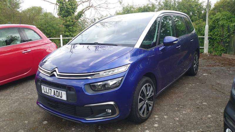 Citroen Grand C4 Picasso 1.6 Bluehdi Feel - 2017 17 LL17ADU Blue #4