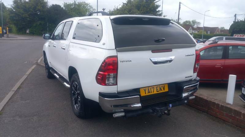 Toyota HILUX Pickup 2.4 D-4d Invincible X 4Wd Euro 6 Black #5