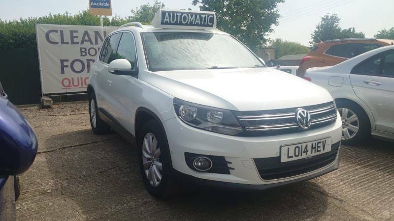 Volkswagen Tiguan 2.0 Tdi Bluemotion Tech Match Dsg - 2014 14 White
