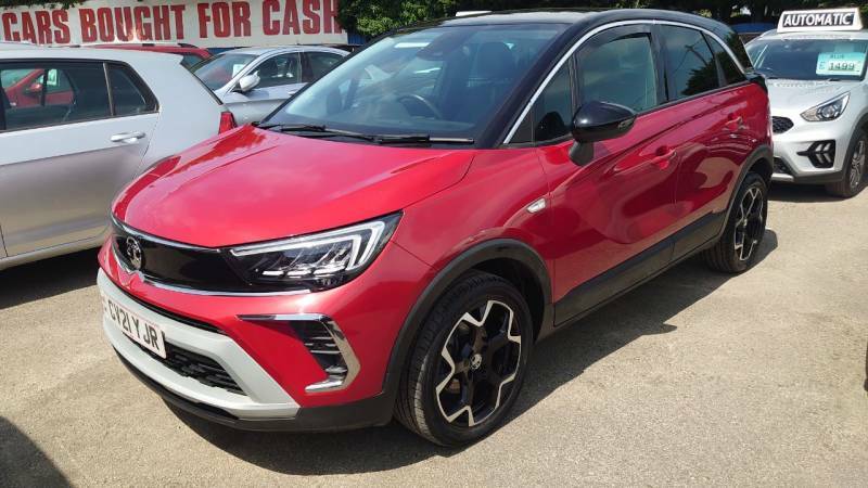 Vauxhall Crossland 1.2 Turbo 130 Elite Nav - 2021 21 CV21YJR Red #4