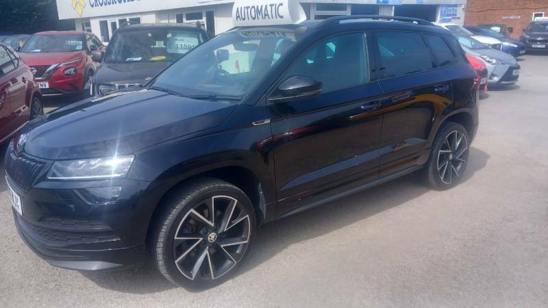 Skoda Karoq 1.5 Tsi Sport Line Dsg - 2020 70 MW70WJV Black #4