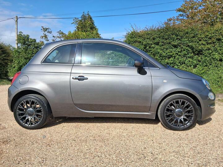 Fiat 500 1.2 Lounge Hatchback Euro 6 Ss CU69FLJ Grey #6