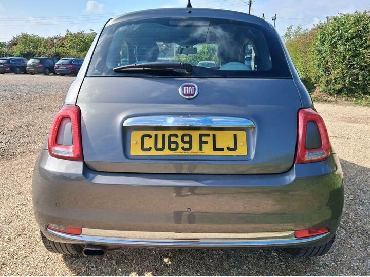 Fiat 500 1.2 Lounge Hatchback Euro 6 Ss CU69FLJ Grey #5