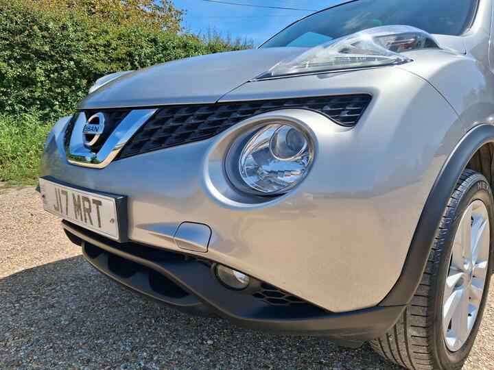Nissan Juke 1.2 Dig-t N-connecta Euro 6 Ss J17MRT Silver #4