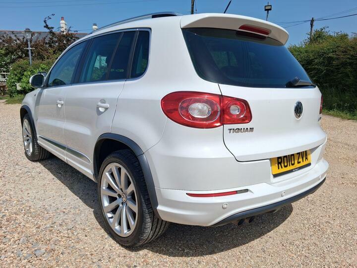 Volkswagen Tiguan 2.0 Tdi R-line 4Wd Euro 5 White #5