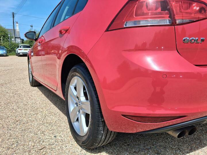 Volkswagen Golf 1.4 Tsi Bluemotion Tech Match Edition Euro 6 Ss GN66MBY Red #5