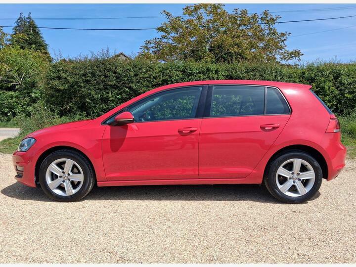 Volkswagen Golf 1.4 Tsi Bluemotion Tech Match Edition Euro 6 Ss GN66MBY Red #6