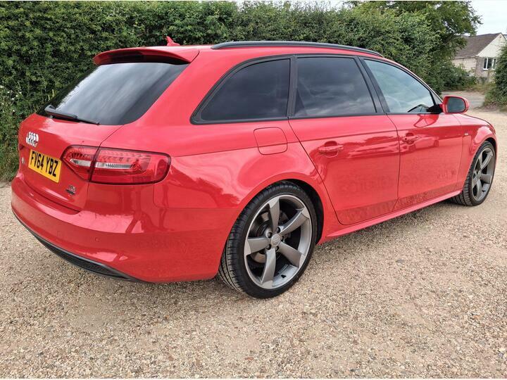 Audi A4 Avant 2.0 Tdi Black Edition S Tronic Quattro Euro 5 Ss Red #6