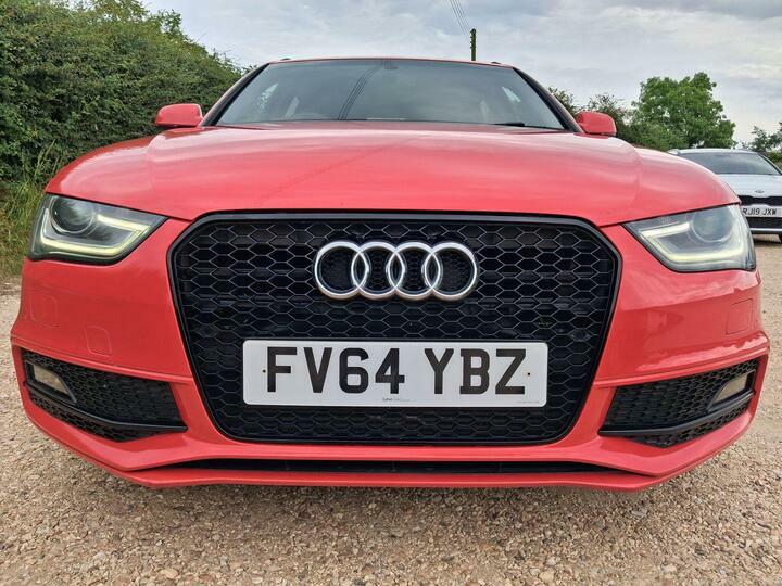 Audi A4 Avant 2.0 Tdi Black Edition S Tronic Quattro Euro 5 Ss Red