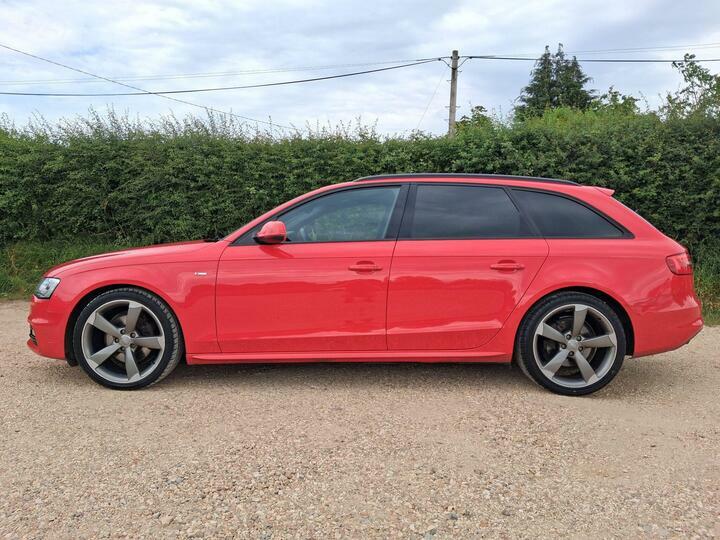 Audi A4 Avant 2.0 Tdi Black Edition S Tronic Quattro Euro 5 Ss Red #3