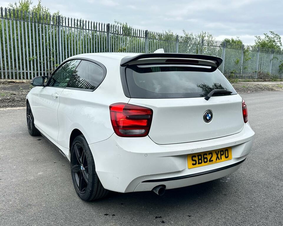 BMW 1 Series 1.6 116I Sport Euro 5 Ss SB62XPO White #4