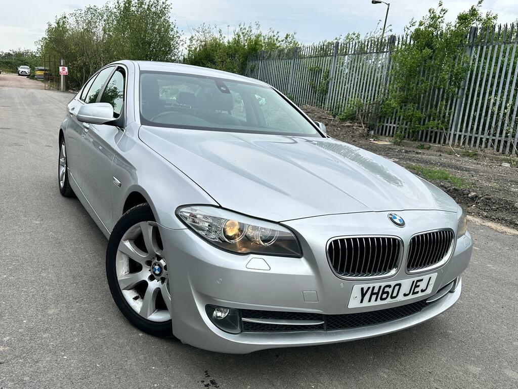 BMW 5 Series 2.0 520D Se Steptronic Euro 5 Silver