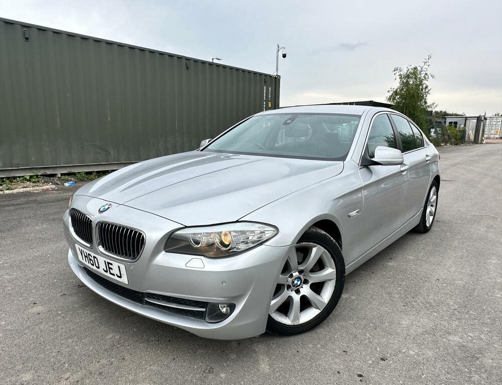 BMW 5 Series 2.0 520D Se Steptronic Euro 5 Silver #5