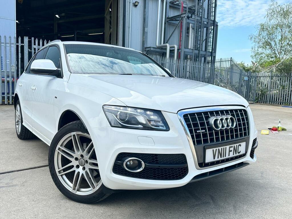 Audi Q5 2.0 Tdi S Line S Tronic Quattro Euro 5 White
