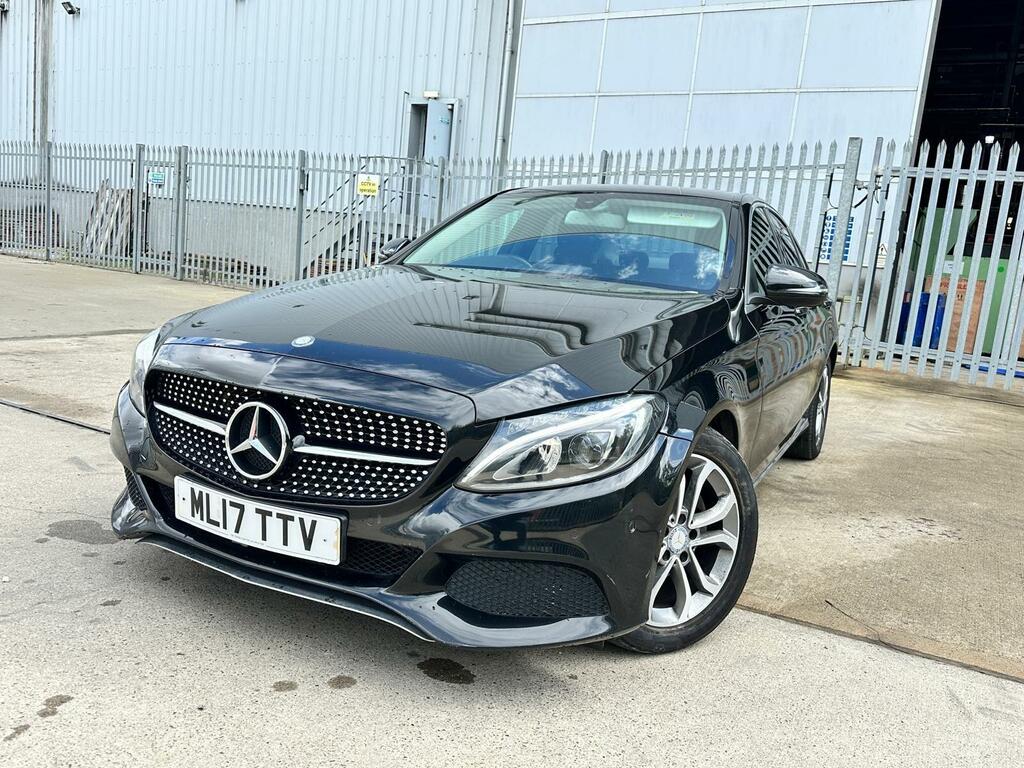 Mercedes-Benz C Class 1.6 C200d Sport G-tronic Euro 6 Ss ML17TTV Black #3