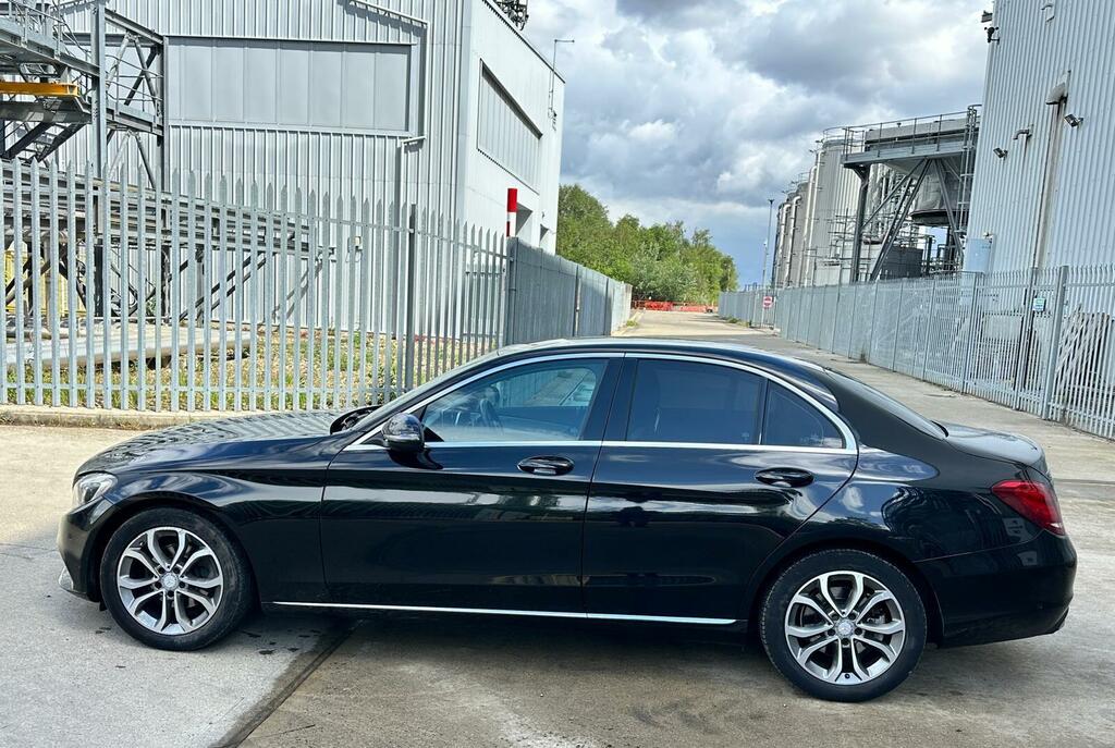 Mercedes-Benz C Class 1.6 C200d Sport G-tronic Euro 6 Ss ML17TTV Black #5