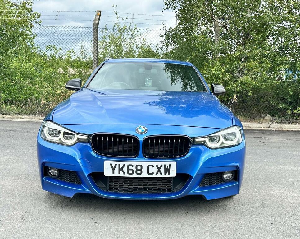 BMW 3 Series 2.0 320D M Sport Shadow Edition Euro 6 Ss YK68CXW Blue #6