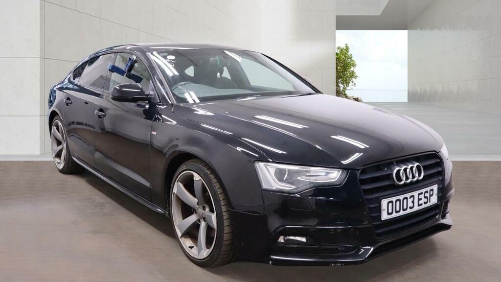 Audi A5 1.8 Tfsi Black Edition Sportback Euro 6 Ss Black