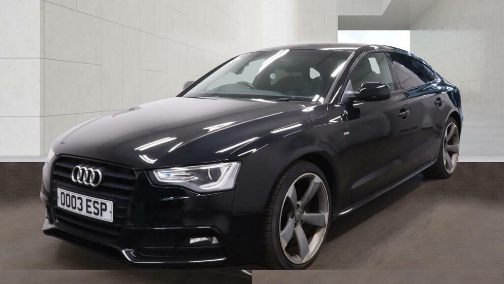Audi A5 1.8 Tfsi Black Edition Sportback Euro 6 Ss Black #3