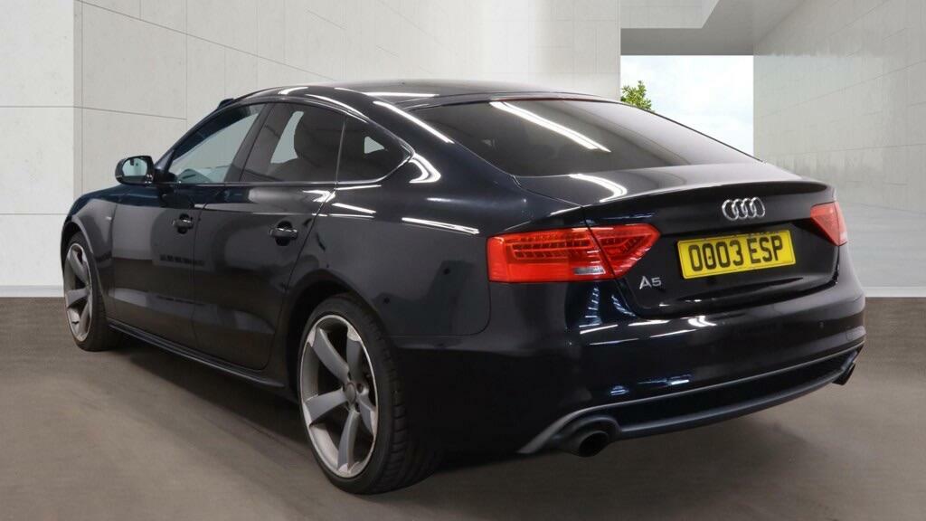 Audi A5 1.8 Tfsi Black Edition Sportback Euro 6 Ss Black #4