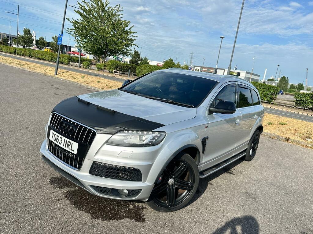 Audi Q7 3.0 Tdi V6 S Line Plus Tiptronic Quattro Euro 5 S V063NRL Silver #3
