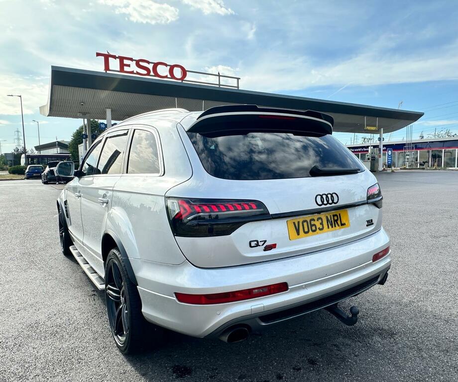 Audi Q7 3.0 Tdi V6 S Line Plus Tiptronic Quattro Euro 5 S V063NRL Silver #6