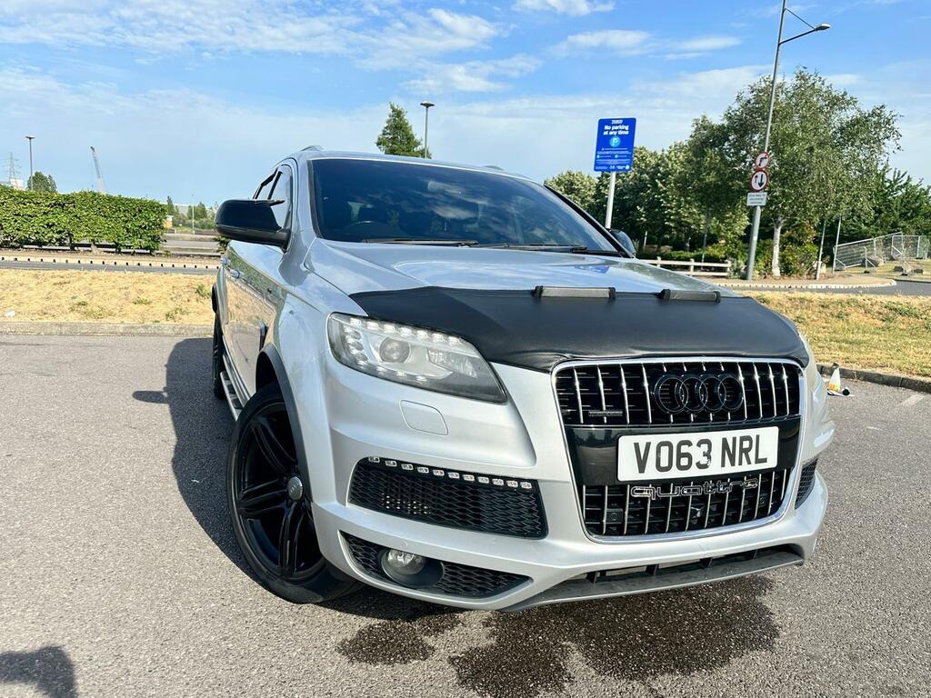 Audi Q7 3.0 Tdi V6 S Line Plus Tiptronic Quattro Euro 5 S Silver