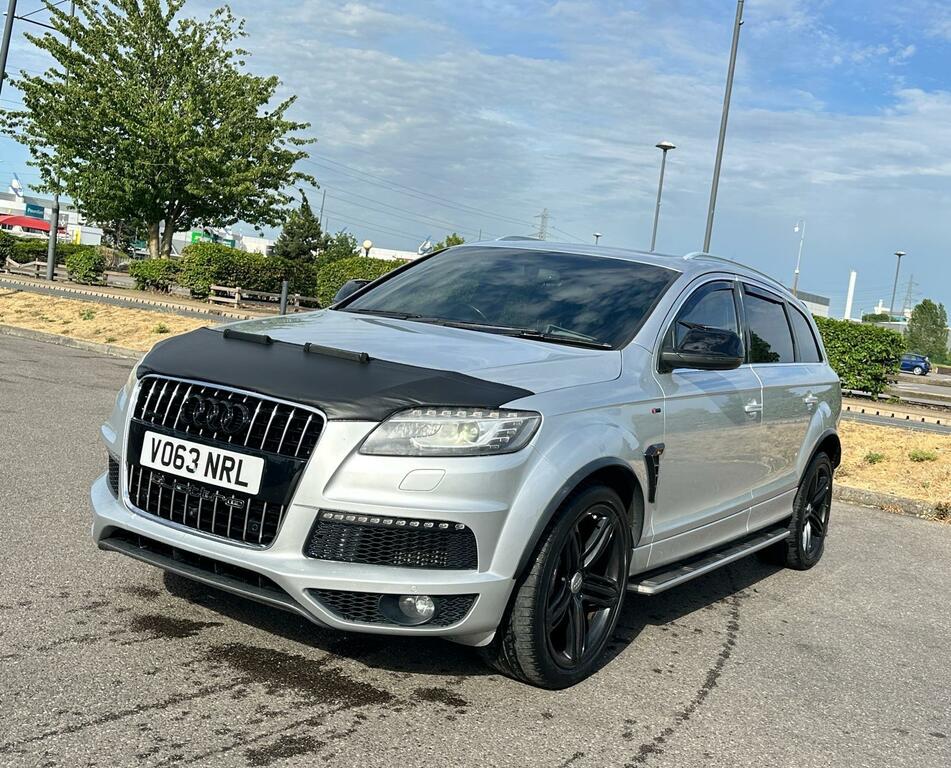 Audi Q7 3.0 Tdi V6 S Line Plus Tiptronic Quattro Euro 5 S V063NRL Silver #5