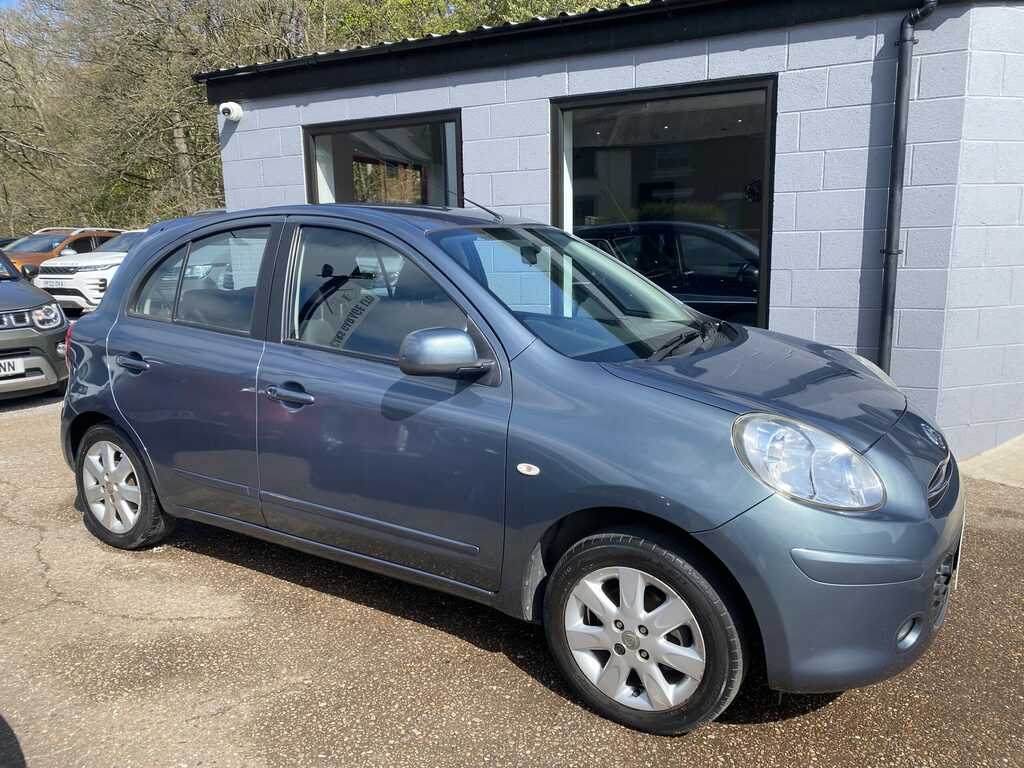 Nissan Micra Nissan Micra 1.2 Acenta Hatch Grey 2012 NL62OTY Grey #4