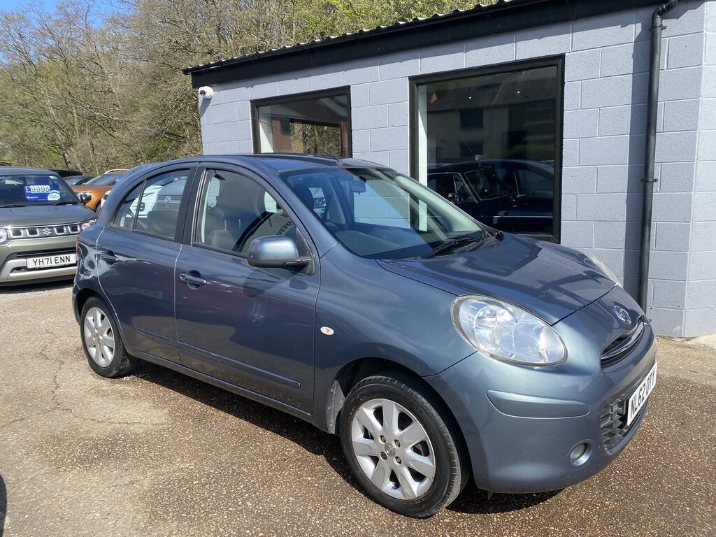 Nissan Micra Nissan Micra 1.2 Acenta Hatch Grey 2012 NL62OTY Grey #3