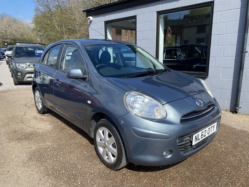 Nissan Micra Nissan Micra 1.2 Acenta Hatch Grey 2012 NL62OTY Grey #2