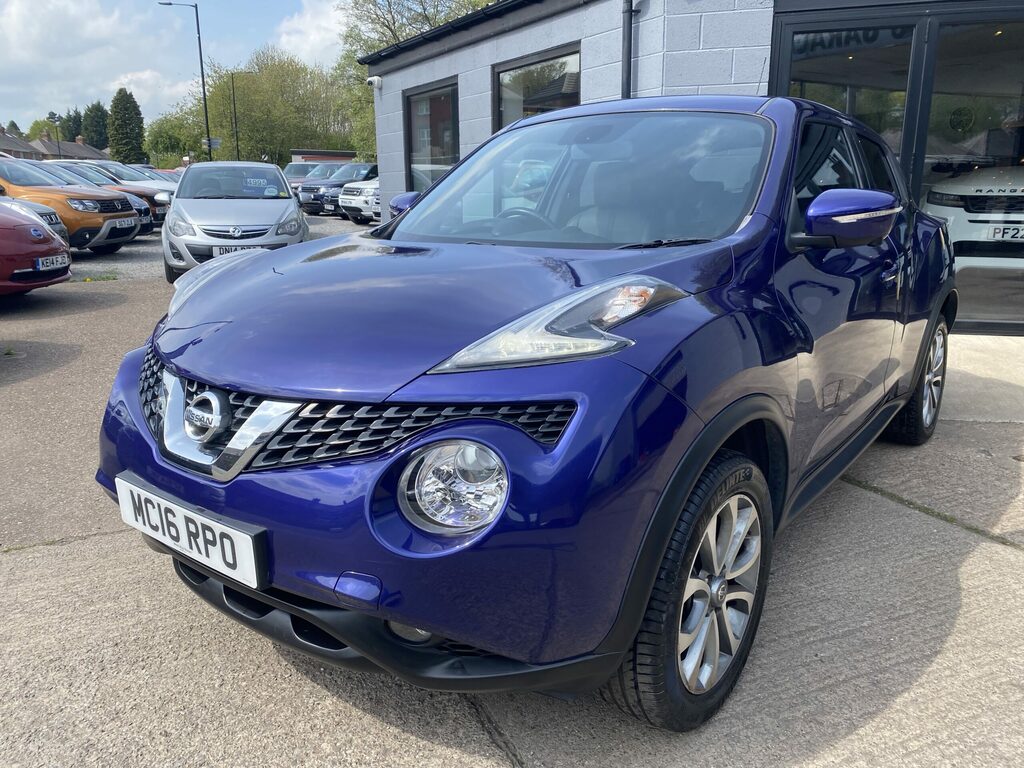 Nissan Juke Nissan Juke 1.6 Tekna. Xtronic. MC16RPO Blue #6
