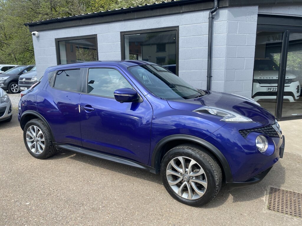 Nissan Juke Nissan Juke 1.6 Tekna. Xtronic. MC16RPO Blue #4