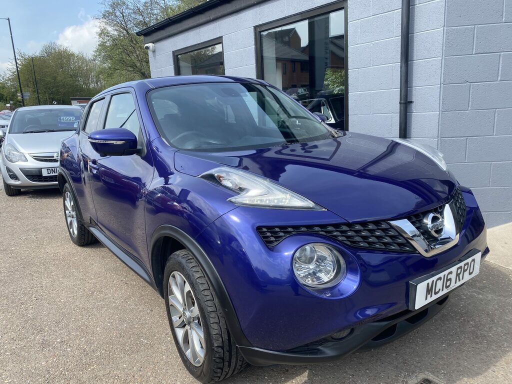 Nissan Juke Nissan Juke 1.6 Tekna. Xtronic. MC16RPO Blue #2