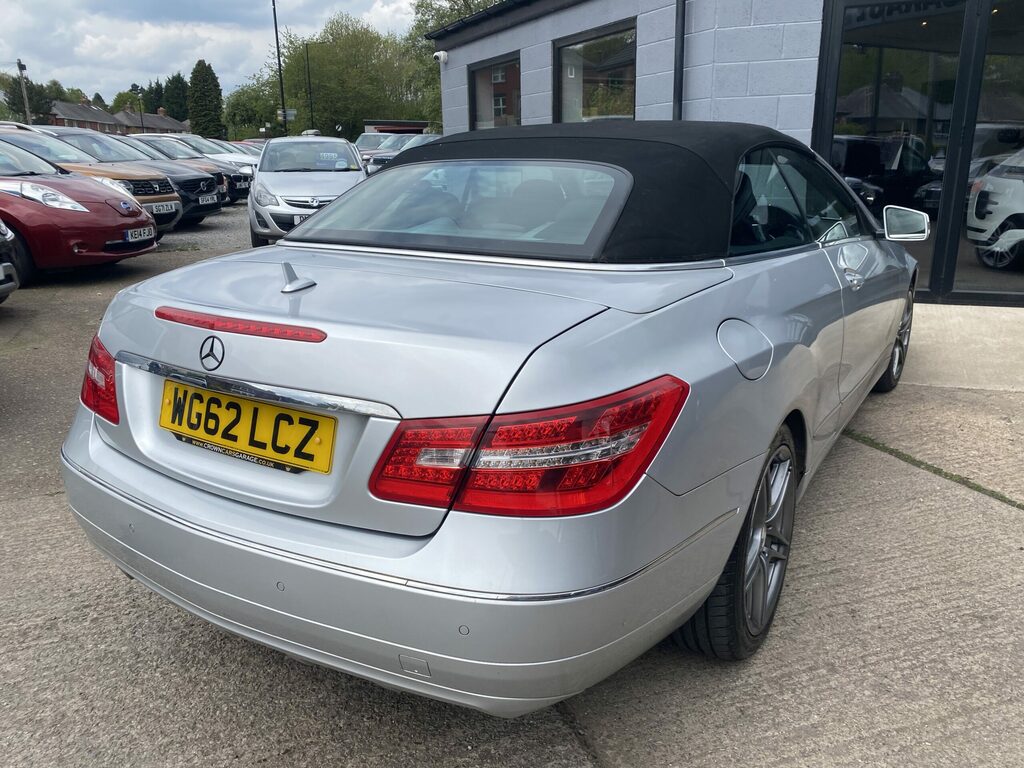 Mercedes-Benz E Class Mercedes Benz E220 Class Se Convertible 2.1 WG62LCZ Silver #6