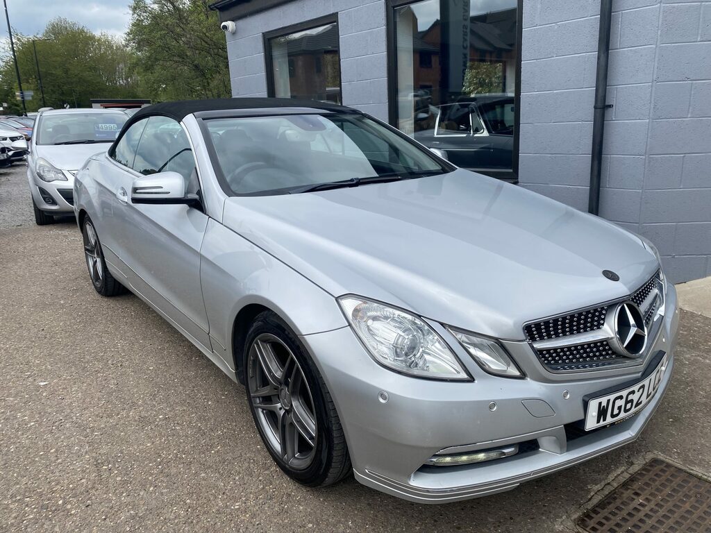Mercedes-Benz E Class Mercedes Benz E220 Class Se Convertible 2.1 WG62LCZ Silver #2
