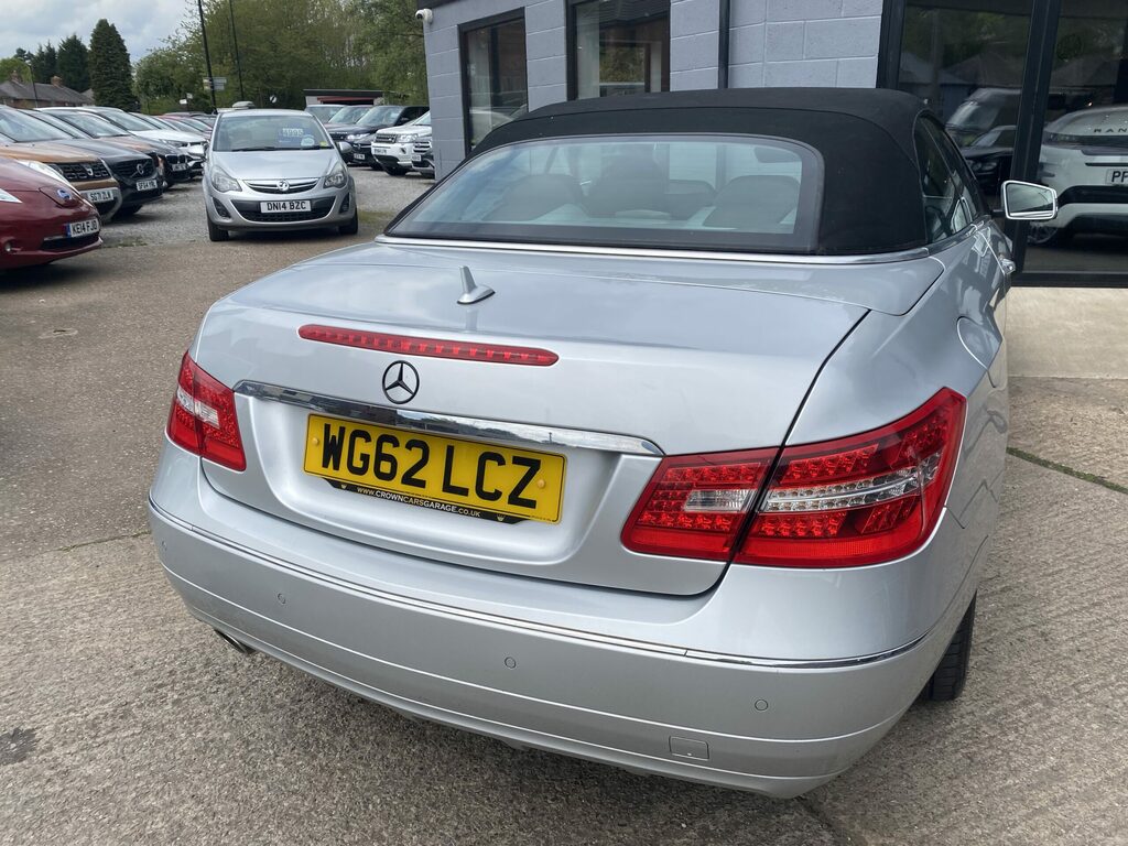 Mercedes-Benz E Class Mercedes Benz E220 Class Se Convertible 2.1 WG62LCZ Silver #5