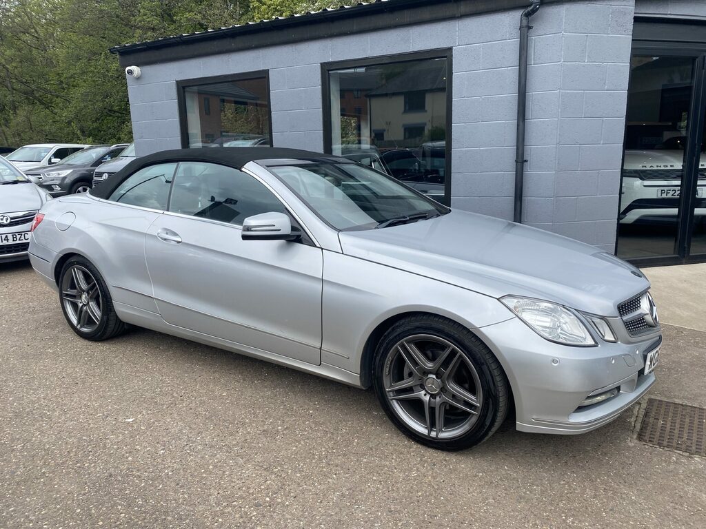 Mercedes-Benz E Class Mercedes Benz E220 Class Se Convertible 2.1 WG62LCZ Silver #4