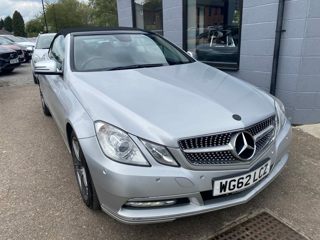 Mercedes-Benz E Class Mercedes Benz E220 Class Se Convertible 2.1 Silver