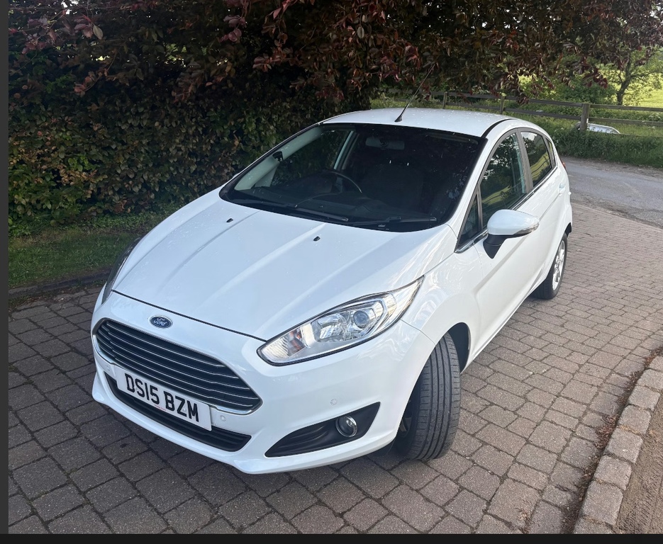 Ford Fiesta Ford Fiesta 1.6 Zetec. Hatch. Wh DS15BZM White #6