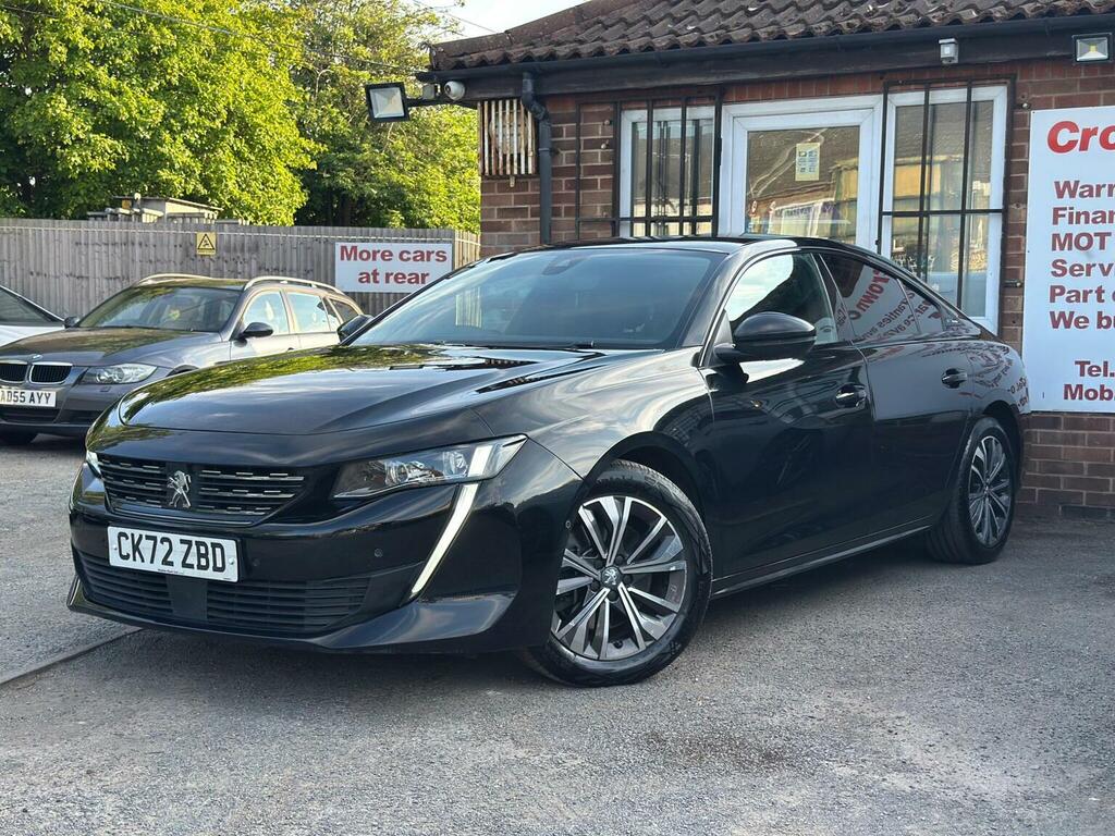 Peugeot 508 1.6 11.8Kwh Allure Premium Fastback E-eat Euro 6 CK72ZBD Black #2