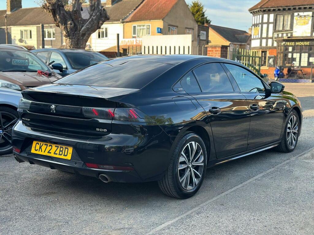 Peugeot 508 1.6 11.8Kwh Allure Premium Fastback E-eat Euro 6 CK72ZBD Black #6
