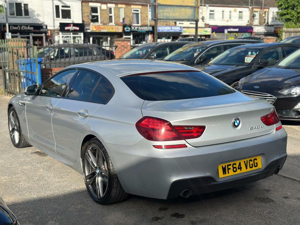 BMW 6 Series Gran Coupe 3.0 640D M Sport Euro 5 S S Silver #6