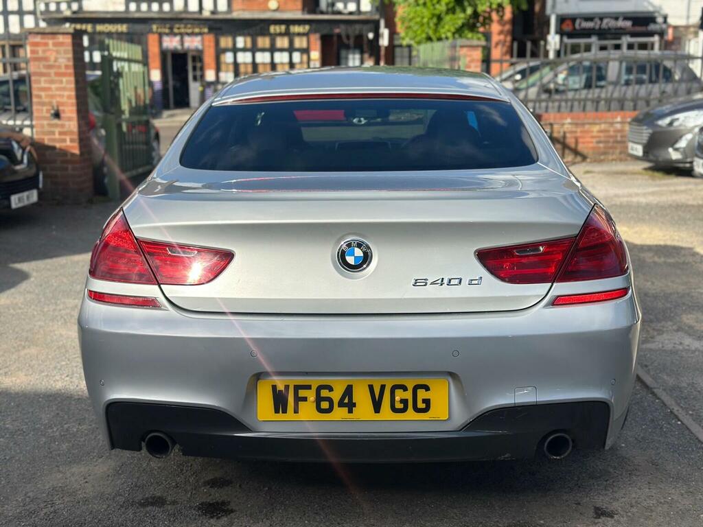 BMW 6 Series Gran Coupe 3.0 640D M Sport Euro 5 S S Silver #5