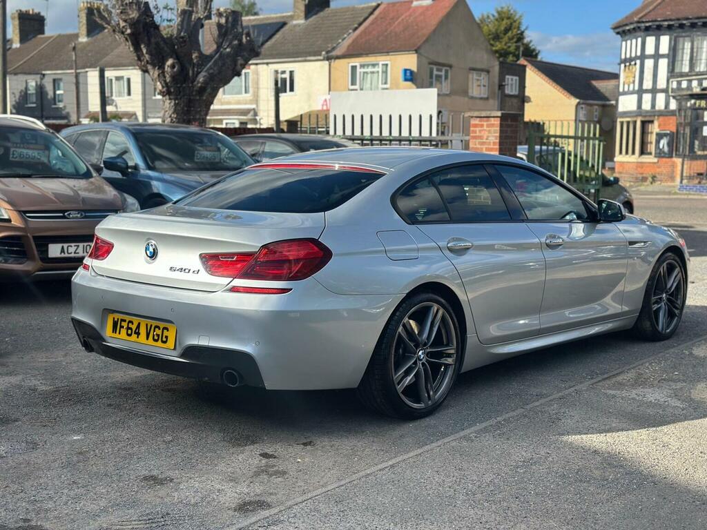 BMW 6 Series Gran Coupe 3.0 640D M Sport Euro 5 S S Silver #4