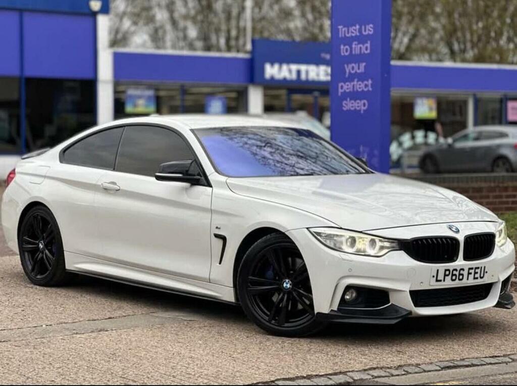 BMW 4 Series 2.0 420D M Sport Euro 6 S S T77BXH White #4