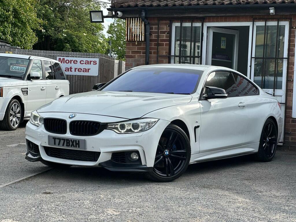 BMW 4 Series 2.0 420D M Sport Euro 6 S S T77BXH White #2