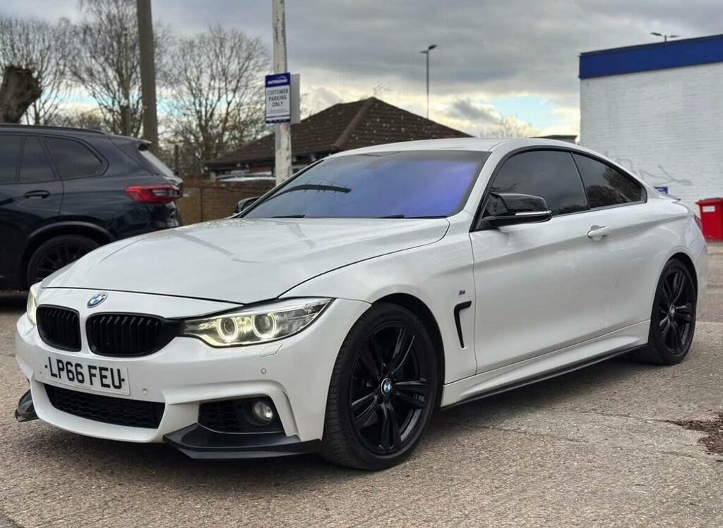 BMW 4 Series 2.0 420D M Sport Euro 6 S S T77BXH White #6
